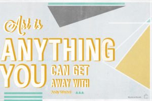 quotes, Typography, Shapes, Artwork, Andy, Warhol, Triangles