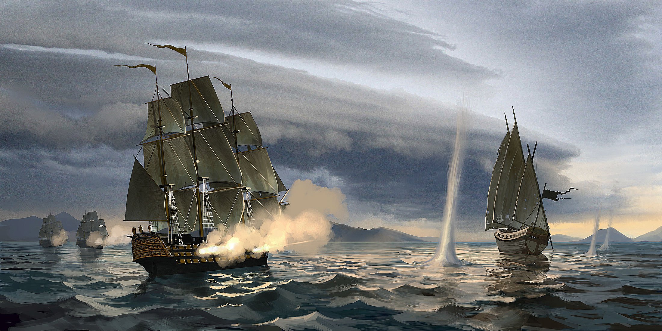wind, Of, Luck, Arena, Mmo, Online, Fantasy, Ship, Boat, Fighting, 1wol, Galleon, Warship, Navy, Military, Battle Wallpaper