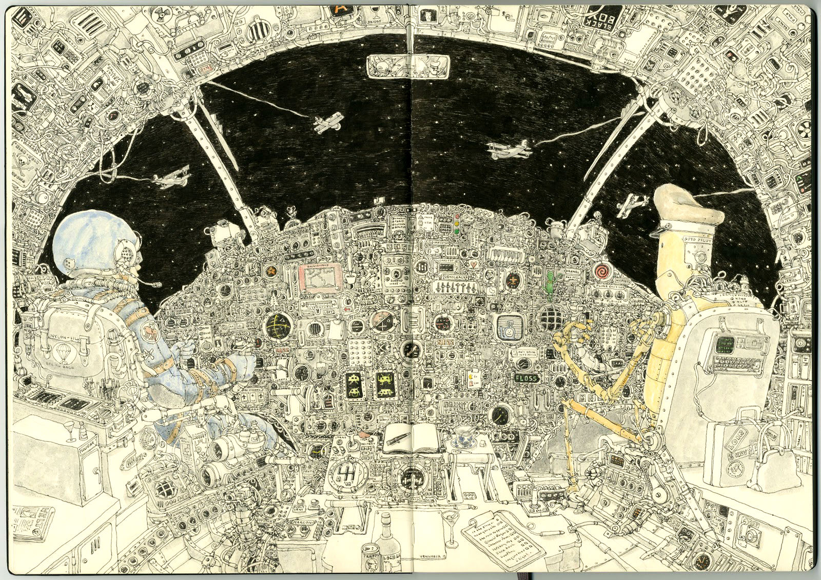 steampunk, Mechanical, Cockpit, Robots, Aircrafts, Spaceships, Spacecrafts Wallpaper