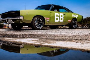 dodge, Charger, Green, Speed, Old, Classic, Motors