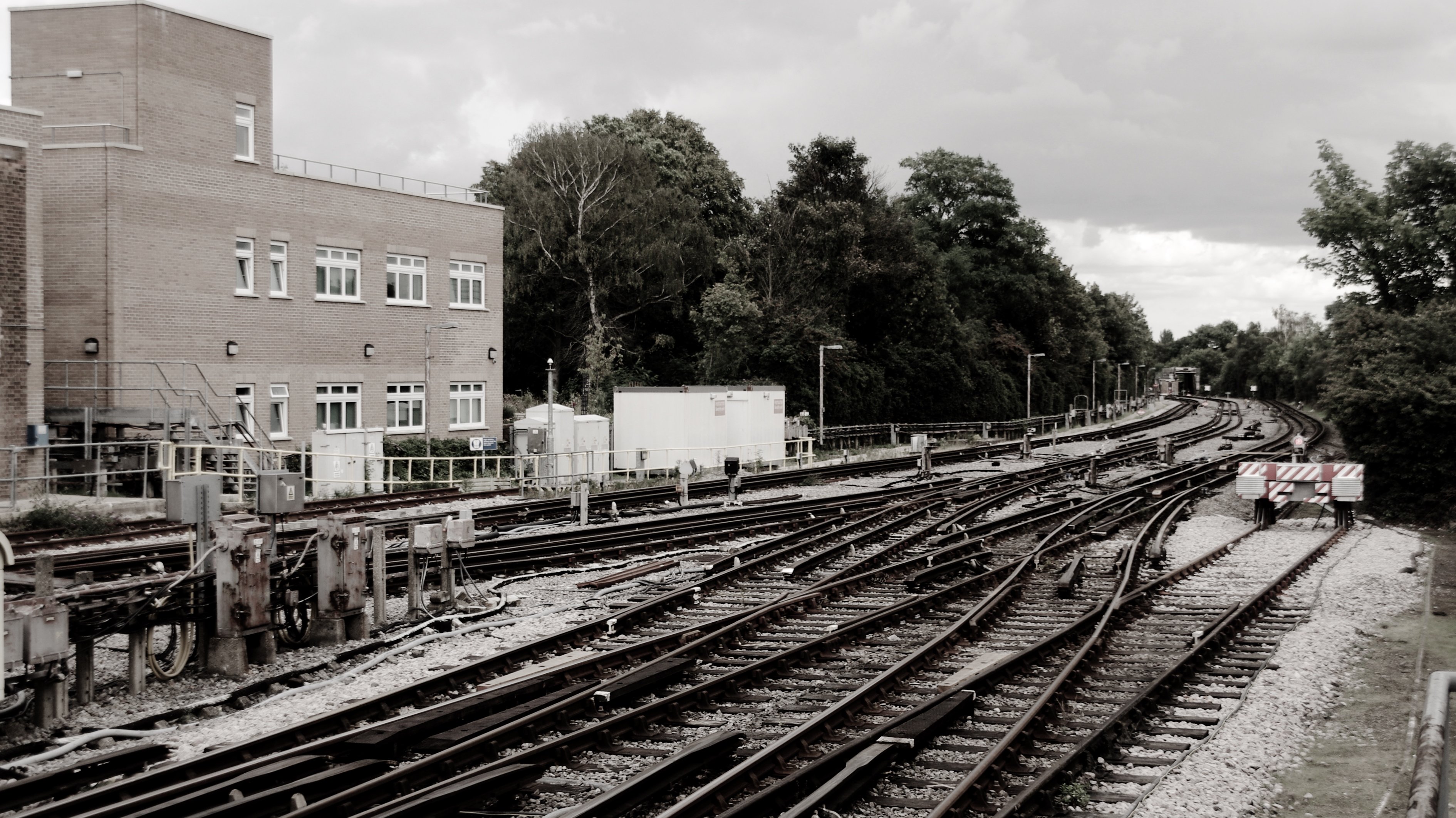upminster, Railway, Junction, England Wallpaper