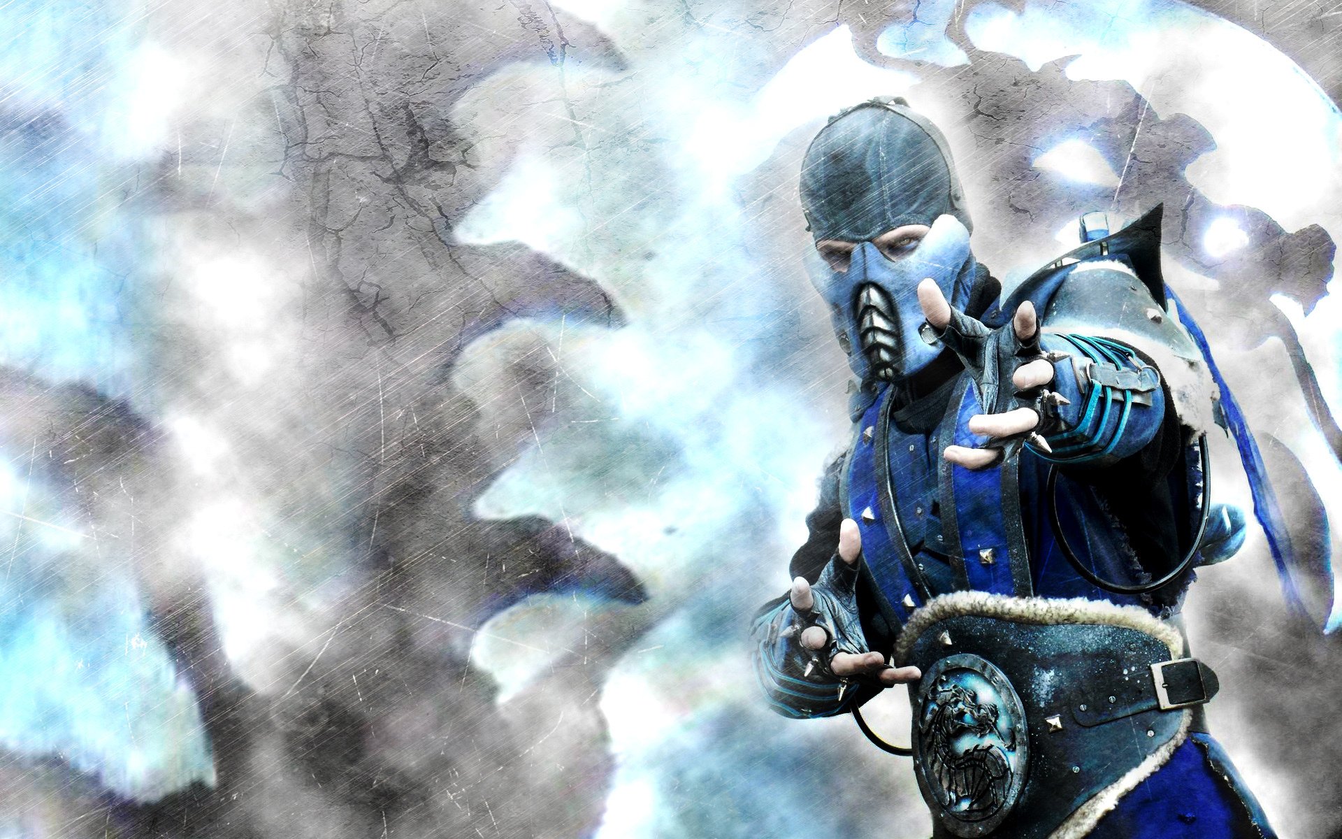 mortal, Kombat, Sub zero, Games, Fantasy, Warrior, Artwork, Painting Wallpaper