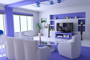 beauty,  , Design,  , Happy,  , House,  , Interior,  , Living room,  , Relax,  , Style,  , Villa,  , Purple,  , Tv