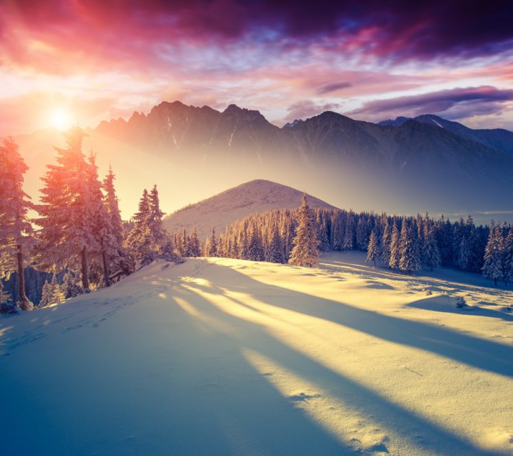 winter, Sun wallpaper 10522379 HD Wallpaper Desktop Background
