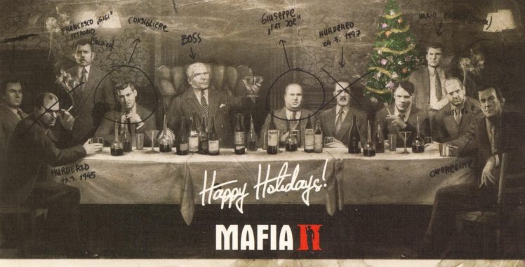 mafia, Ii, Crime, Shooter, Action, Adventure, Fighting, 1mafiall, Violence HD Wallpaper Desktop Background