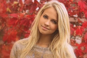 blondes, Women, Trees, Actress, Models, Smiling, Portraits