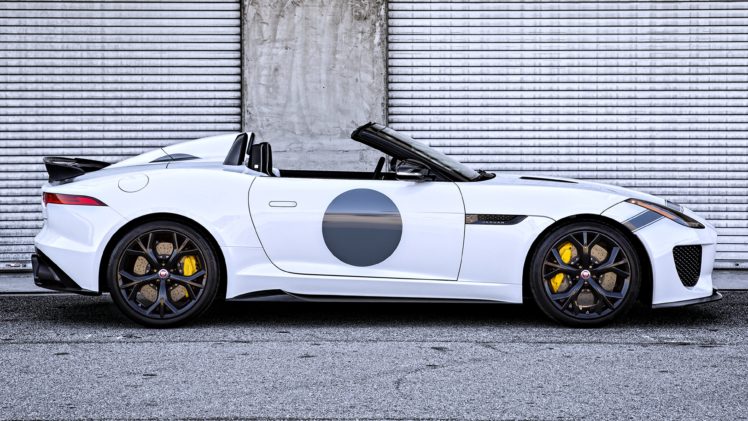 2015, Jaguar, F type, Project, 7, Us, White, Roof, Speed, Motors, Cars HD Wallpaper Desktop Background