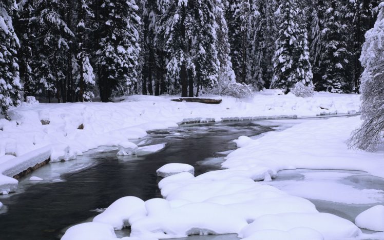 water, Nature, Snow, Frozen, Duel HD Wallpaper Desktop Background