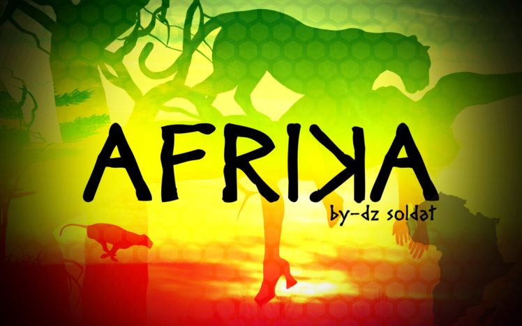 afrika, Lion, Africa, Abstract, Panter, Leopard, Girl HD Wallpaper Desktop Background