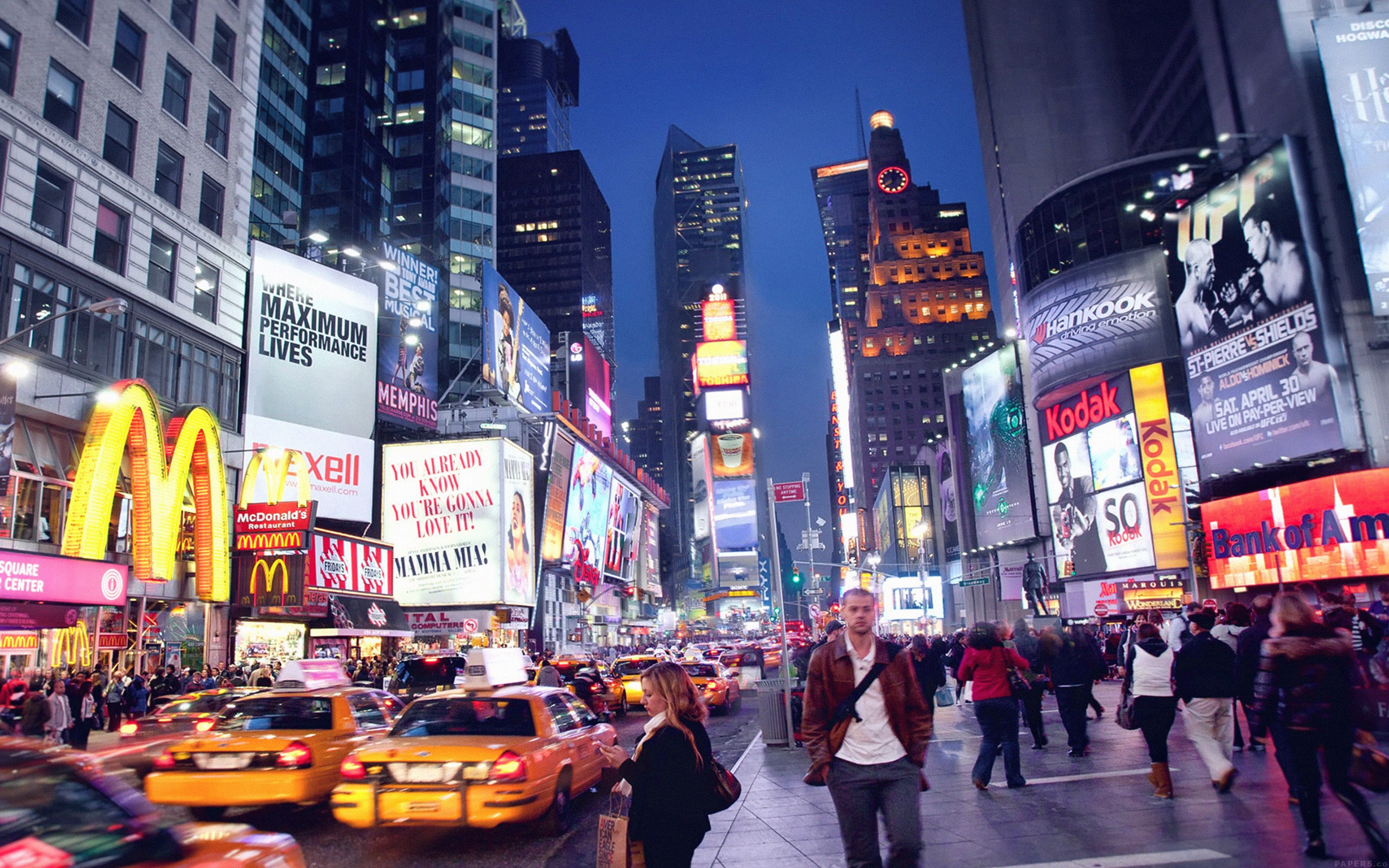 new, York, Downtown, People Wallpaper