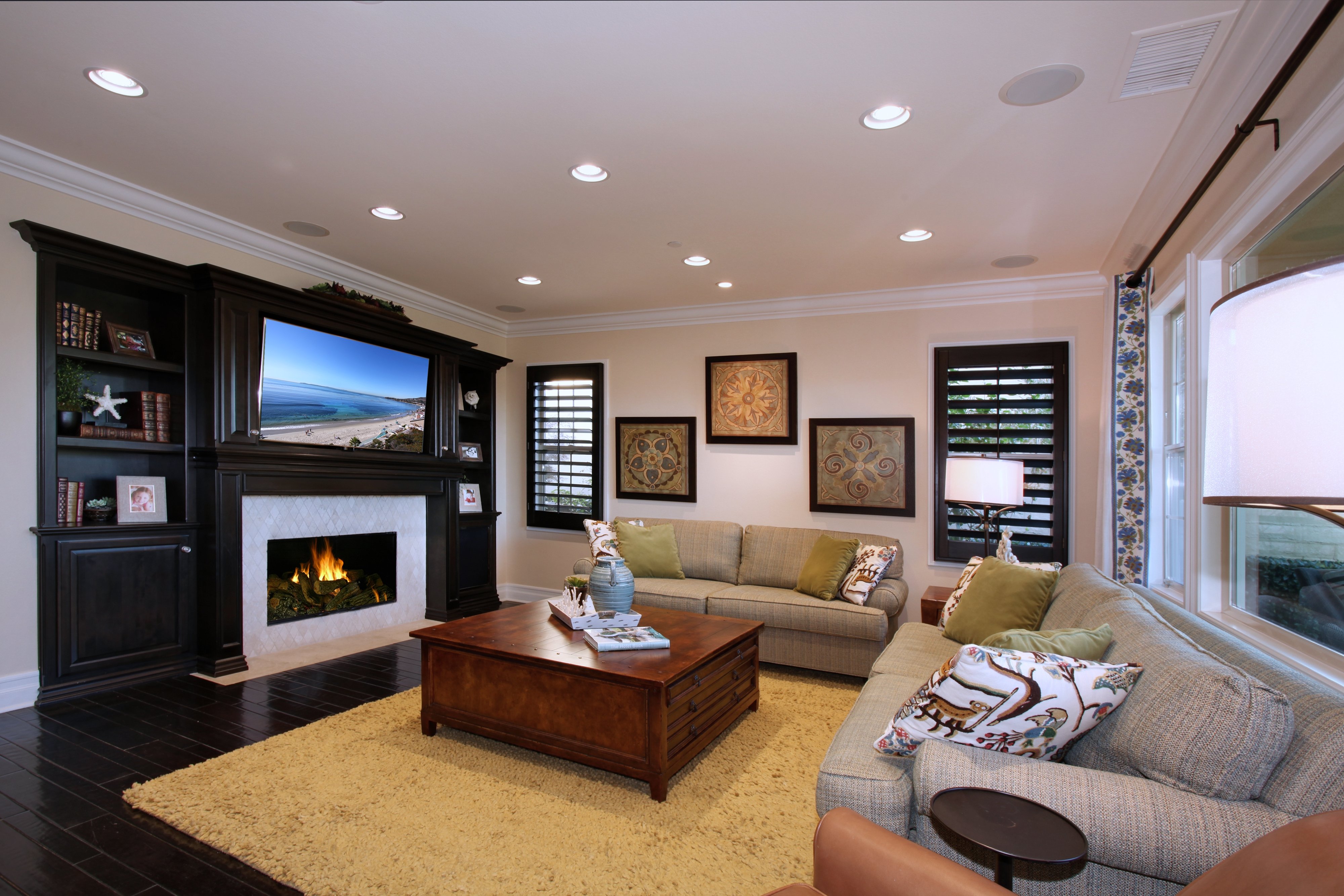 landscape living room decor images