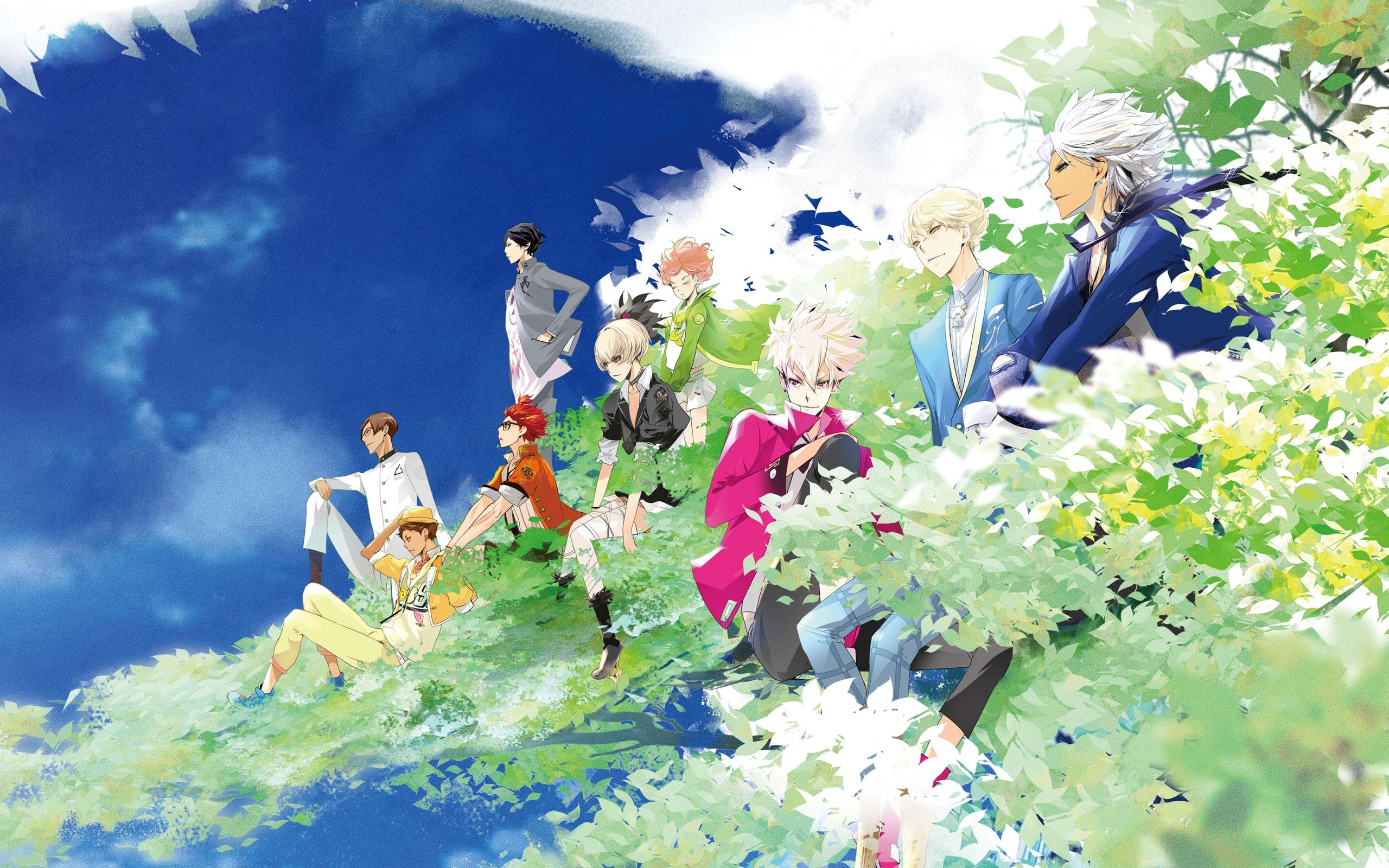 yamanote boys, Anime, Sky, Series, Tokyo Wallpaper