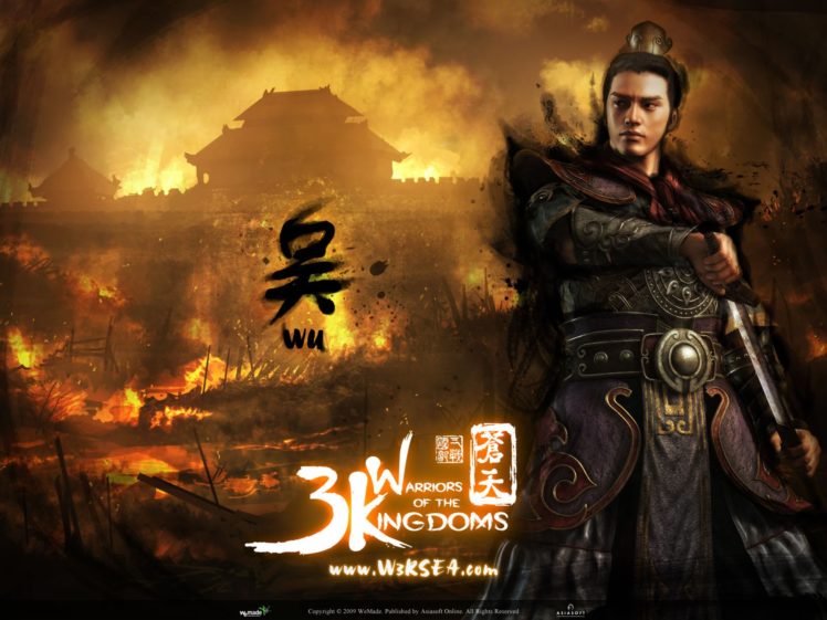 three, Kingdoms, Online, Asian, Fantasy, Mmo, Rpg, Samurai, Action, Fighting, 1tko, Strategy, Chinese, Warrior, Poster HD Wallpaper Desktop Background