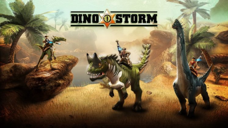 dino, Storm, Dinosaur, Fantasy, Mmo, Online, Monster, Creature, 1dinos, Action, Adventure, Cowboty, Western, Shooter, Poster HD Wallpaper Desktop Background