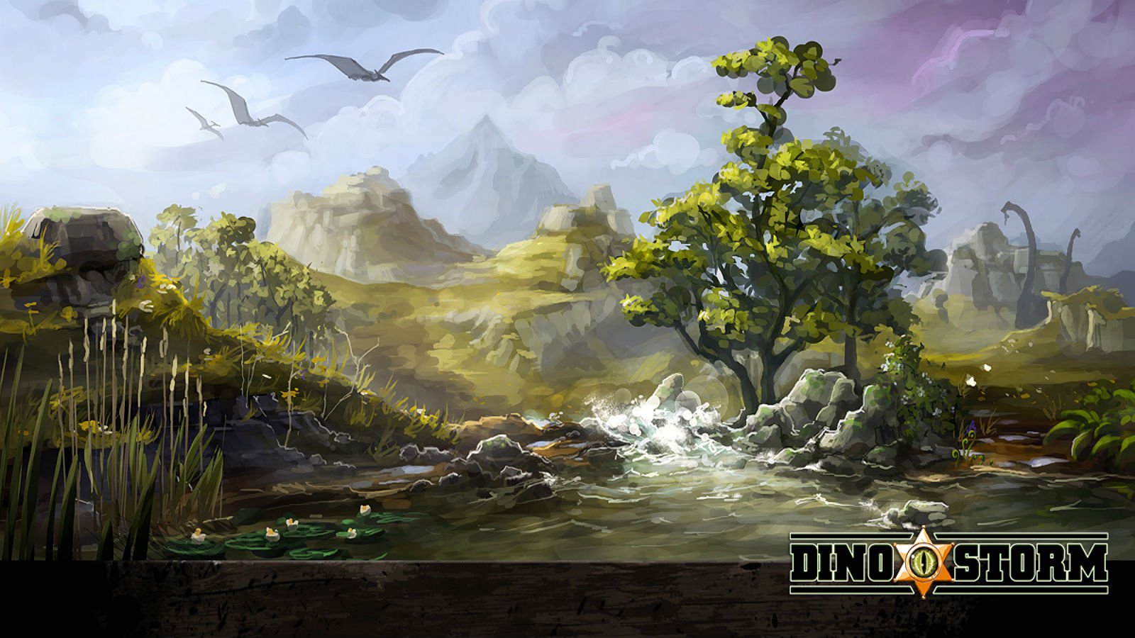 dino, Storm, Dinosaur, Fantasy, Mmo, Online, Monster, Creature, 1dinos, Action, Adventure, Cowboty, Western, Shooter, Poster Wallpaper