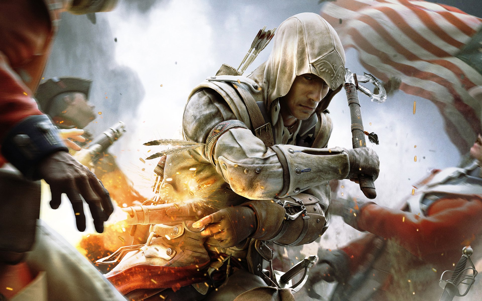 assassins, Creed, Iii, Game wide Wallpaper