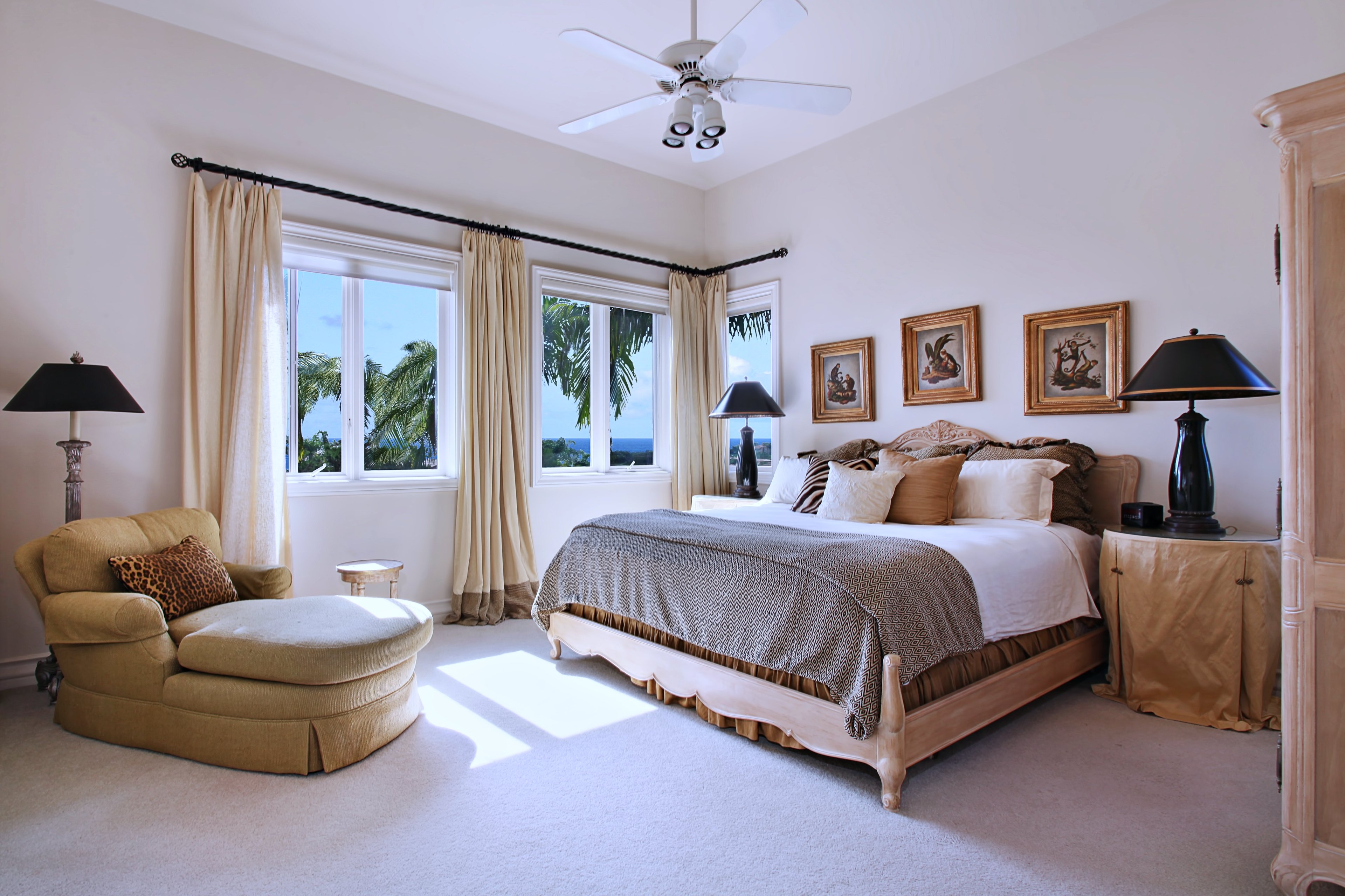 645384 Beauty Bedroom Design Happy House Interior Luxury Relax Sofa Style Villa Windows Beach 