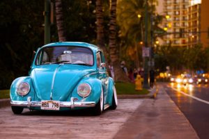 volkswagen, Beetle, Cars, Old, Classic, Hawaii, City, Road, Motors, Buildings