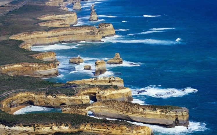 nature, Beach, Landscapes, Australia, Coast, Ocean, Sea HD Wallpaper Desktop Background