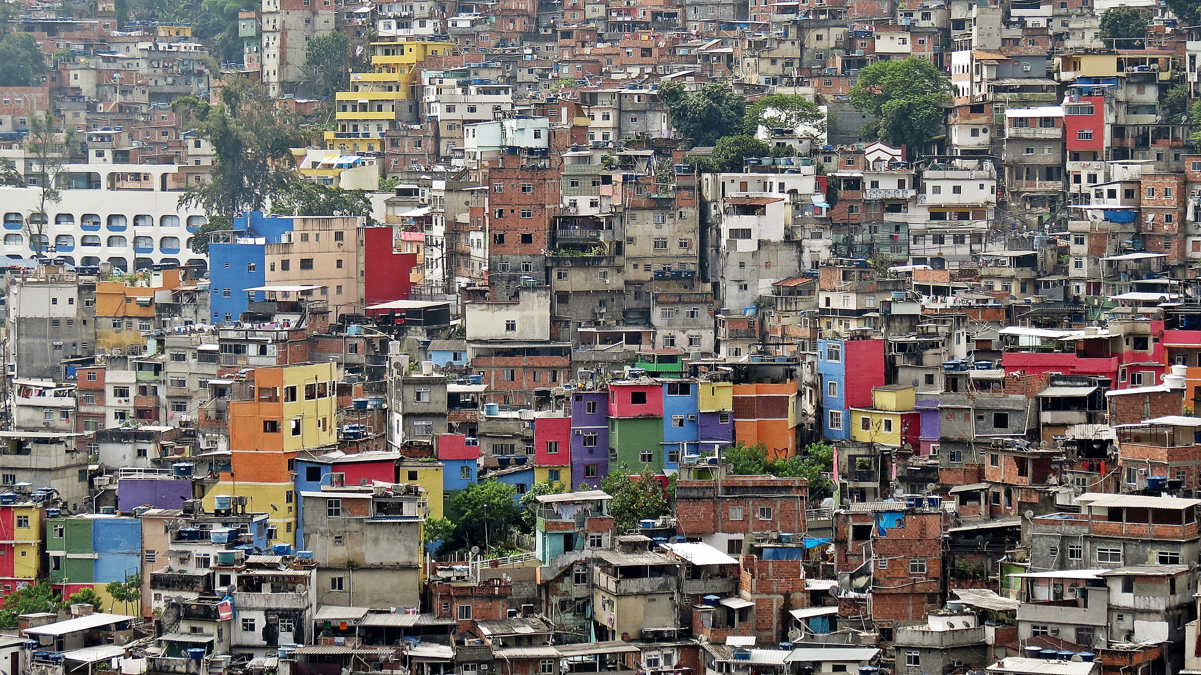 Favela Brazil Rio De Janeiro Slum House Architecture City   648312 Favela Brazil Rio De Janeiro Slum House Architecture City Cities Detail Building Scenic Rocinha 