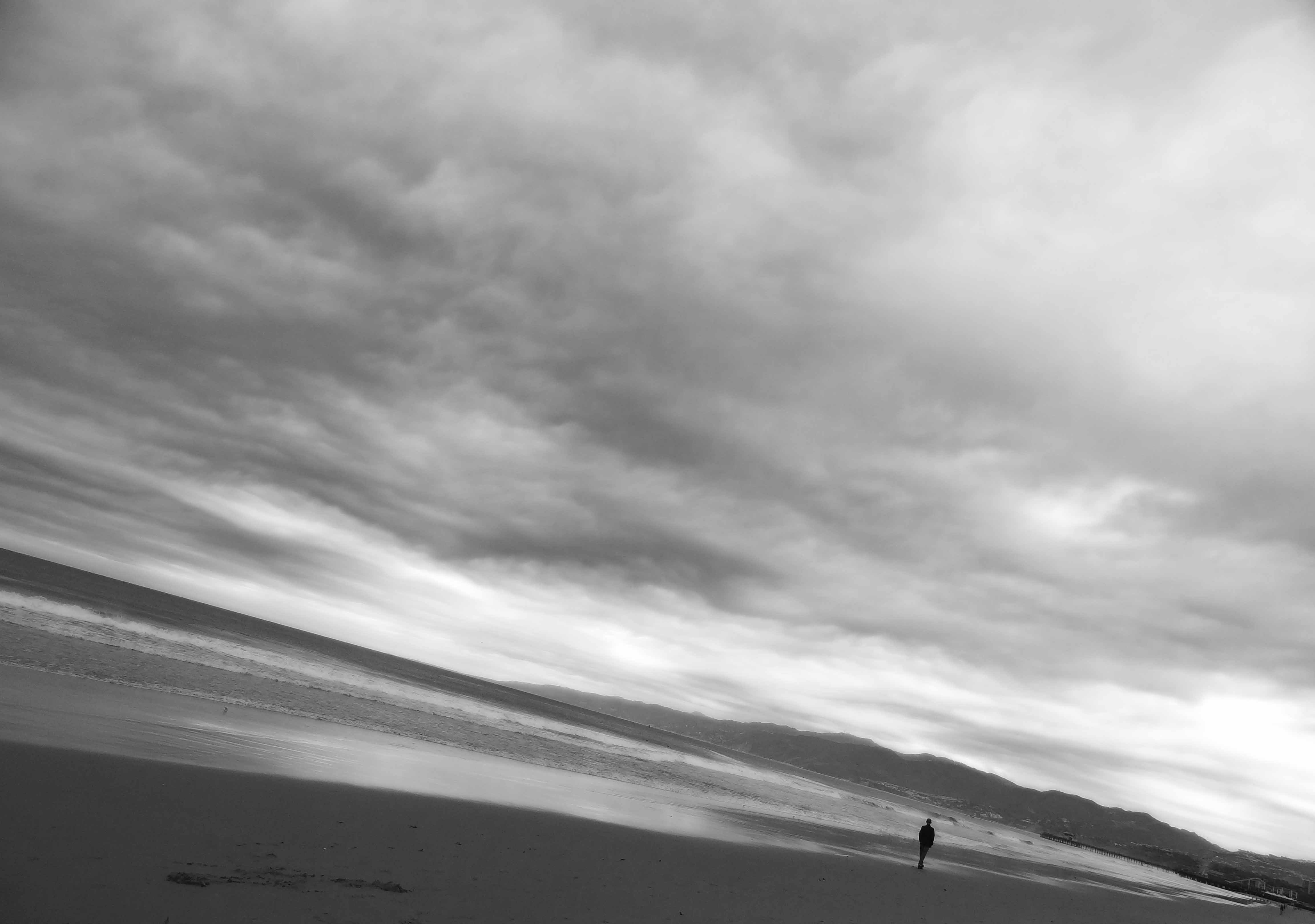 lonely, Mood, Sad, Alone, Sadness, Emotion, People, Loneliness, Solitude, Beach Wallpaper