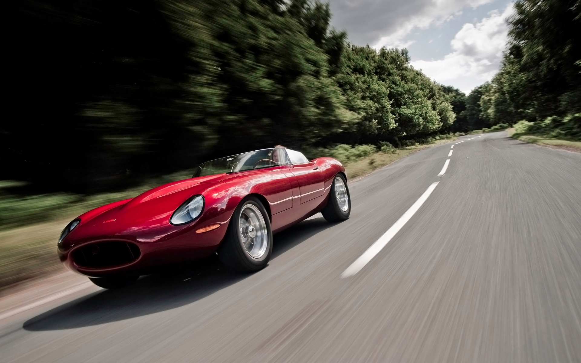 jaguar, E, Type, Speedster, Speed Wallpaper