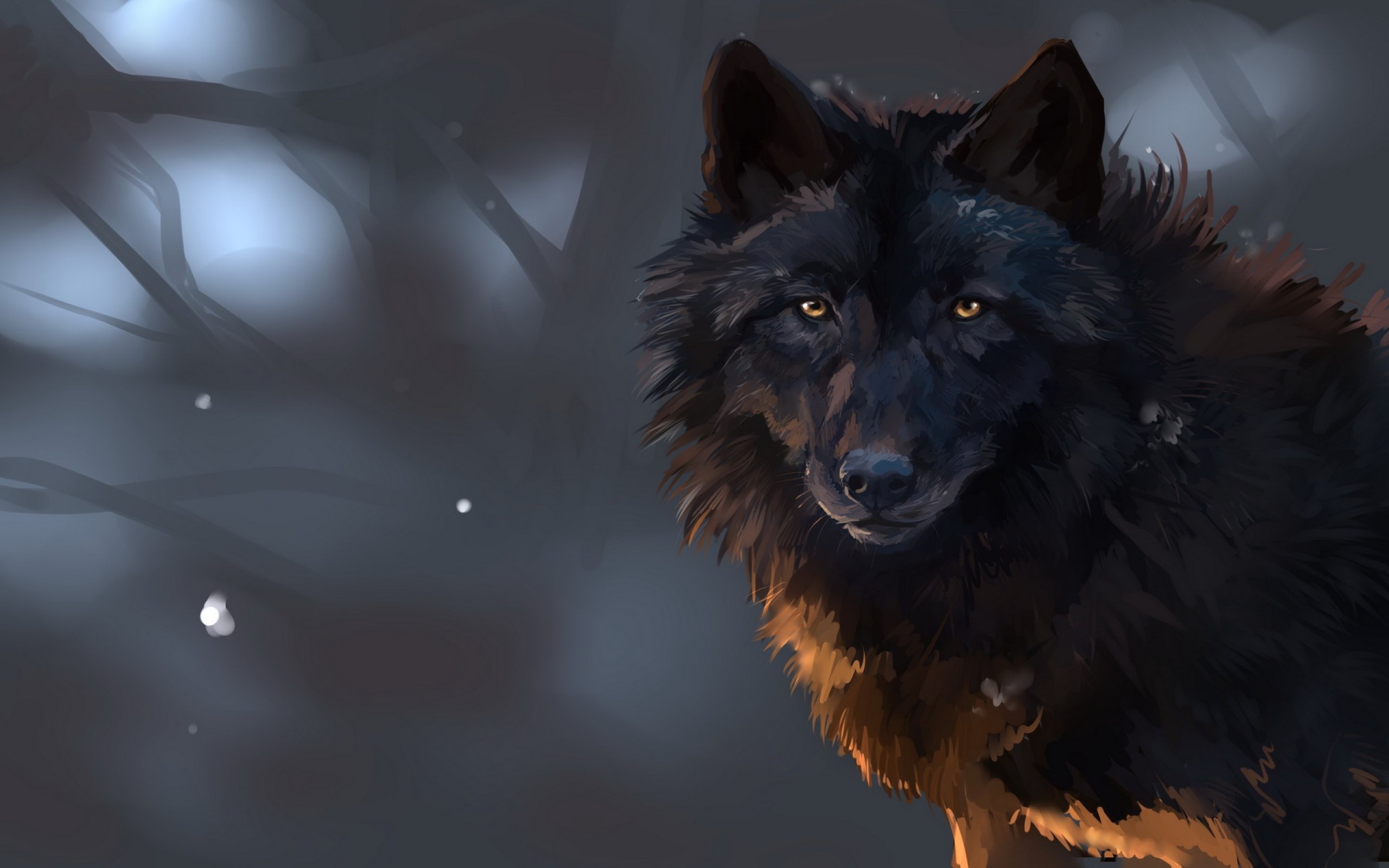 wolf, Wolves, Predator, Carnivore, Artwork Wallpaper