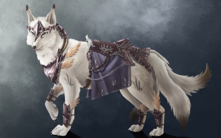 wolf, Wolves, Predator, Carnivore, Fantasy, Artwork, Warrior HD Wallpaper Desktop Background