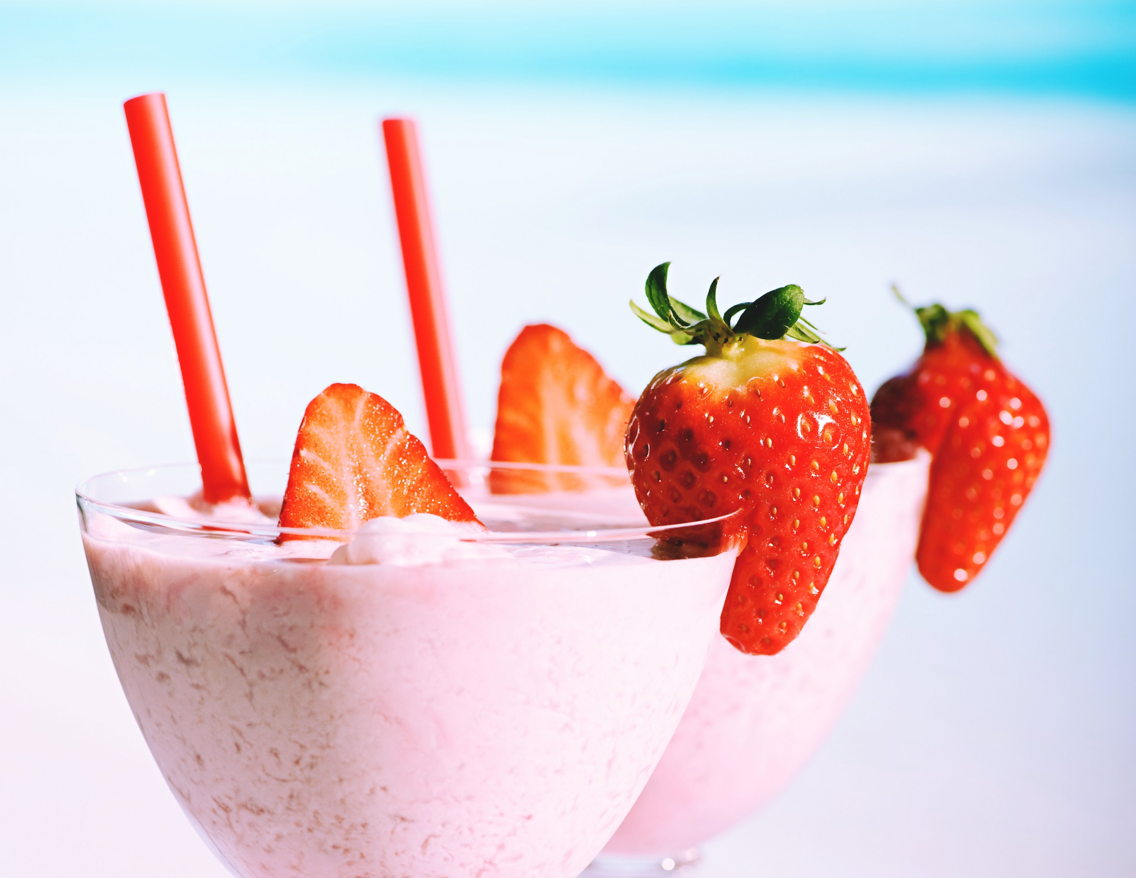 strawberry, Dessert, Fruits, Juice, Delicious, Refreshing, Drinks Wallpaper