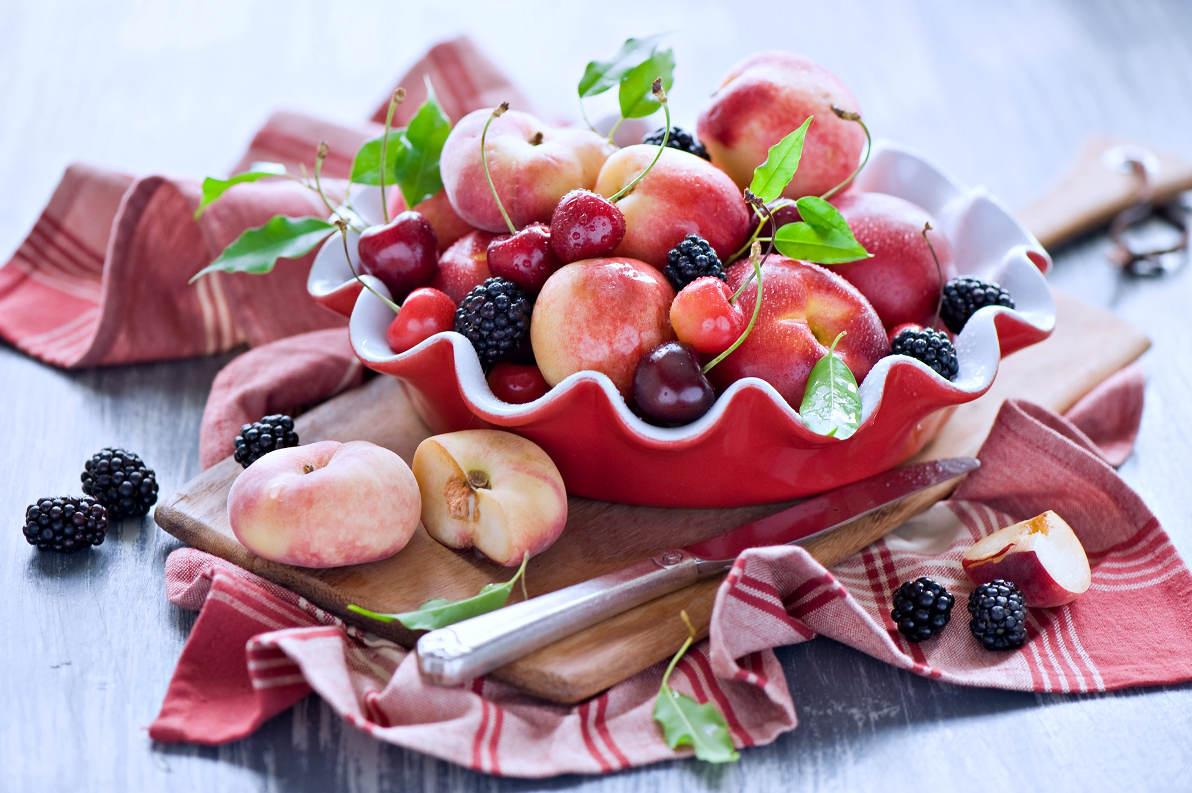 fruit, Basket, Grape, Strawberry, Apple, Watermelon, Blueberry, Cherry, Nature, Food, Delicious, Sweet, Summer, Table, Cocktail Wallpaper