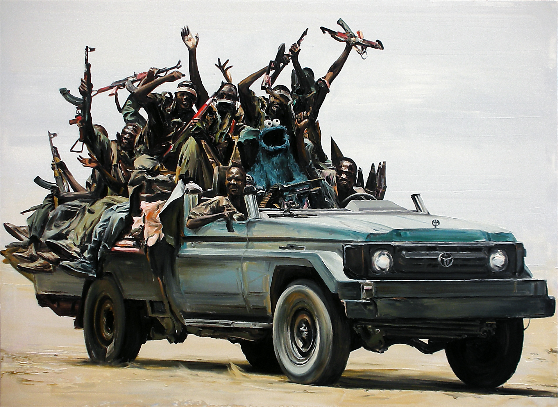 pirates, Toyota, Somalia, Cookie, Monster, Vehicles, African, Ak 47 Wallpaper