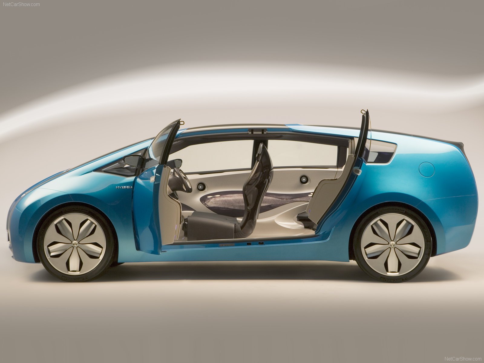 toyota, Hybrid, X, Concept, Cars, 2007 Wallpaper