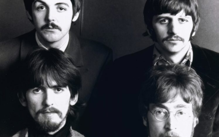 the, Beatles, Monochrome HD Wallpaper Desktop Background