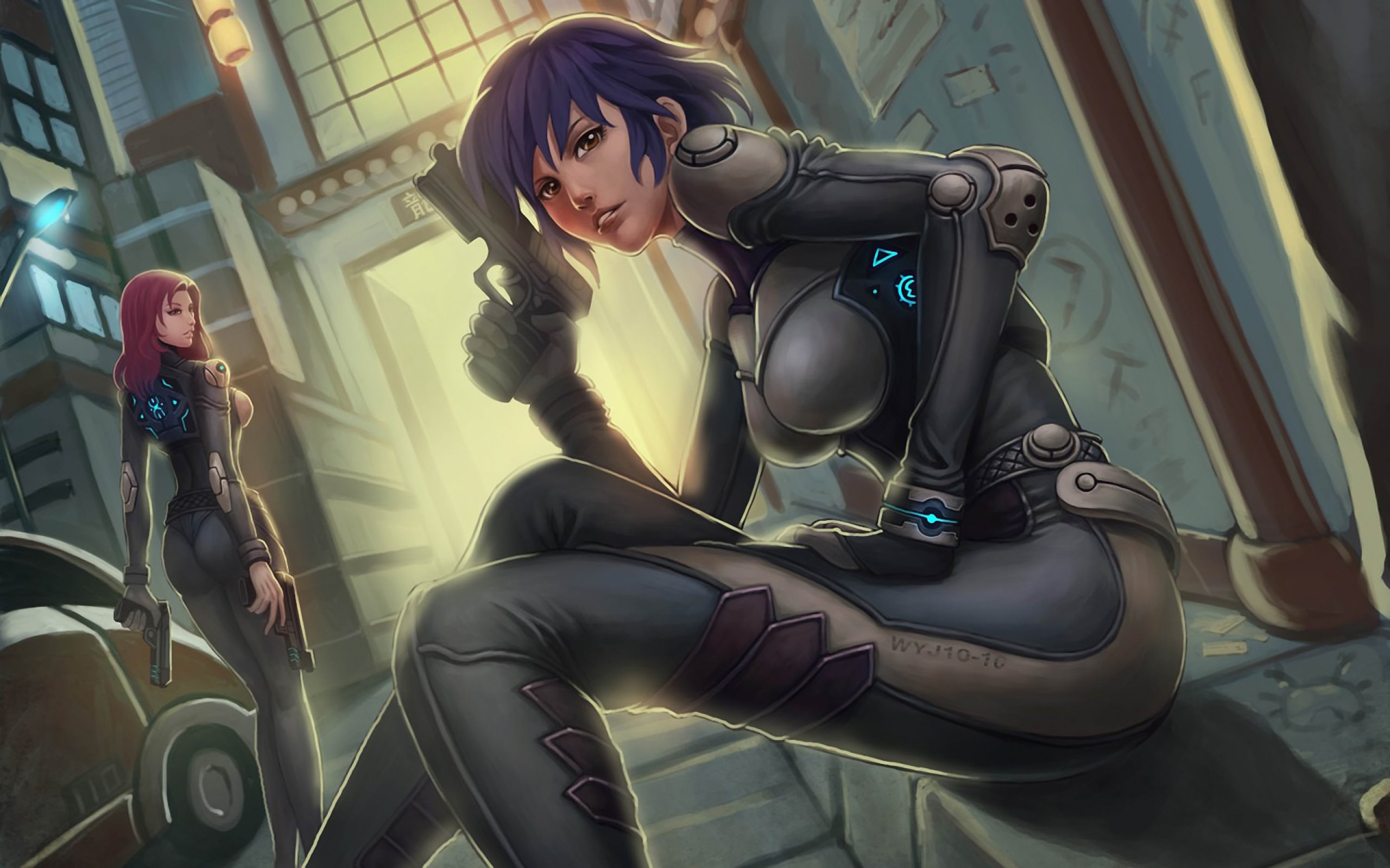 sci fi, Women, Warrior, Woman, Girl, Girls, Futuristic, Artwork Wallpaper