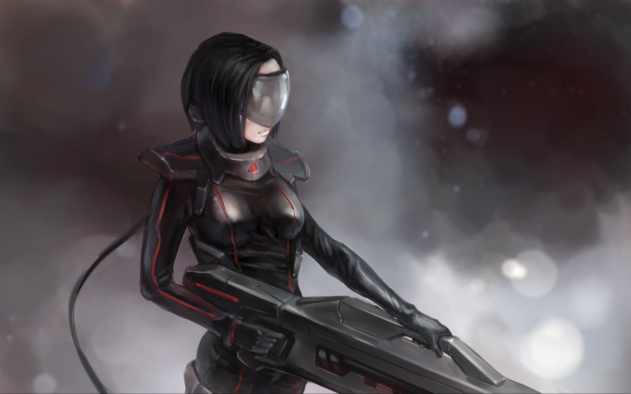 sci fi, Women, Warrior, Woman, Girl, Girls, Futuristic, Artwork Wallpaper