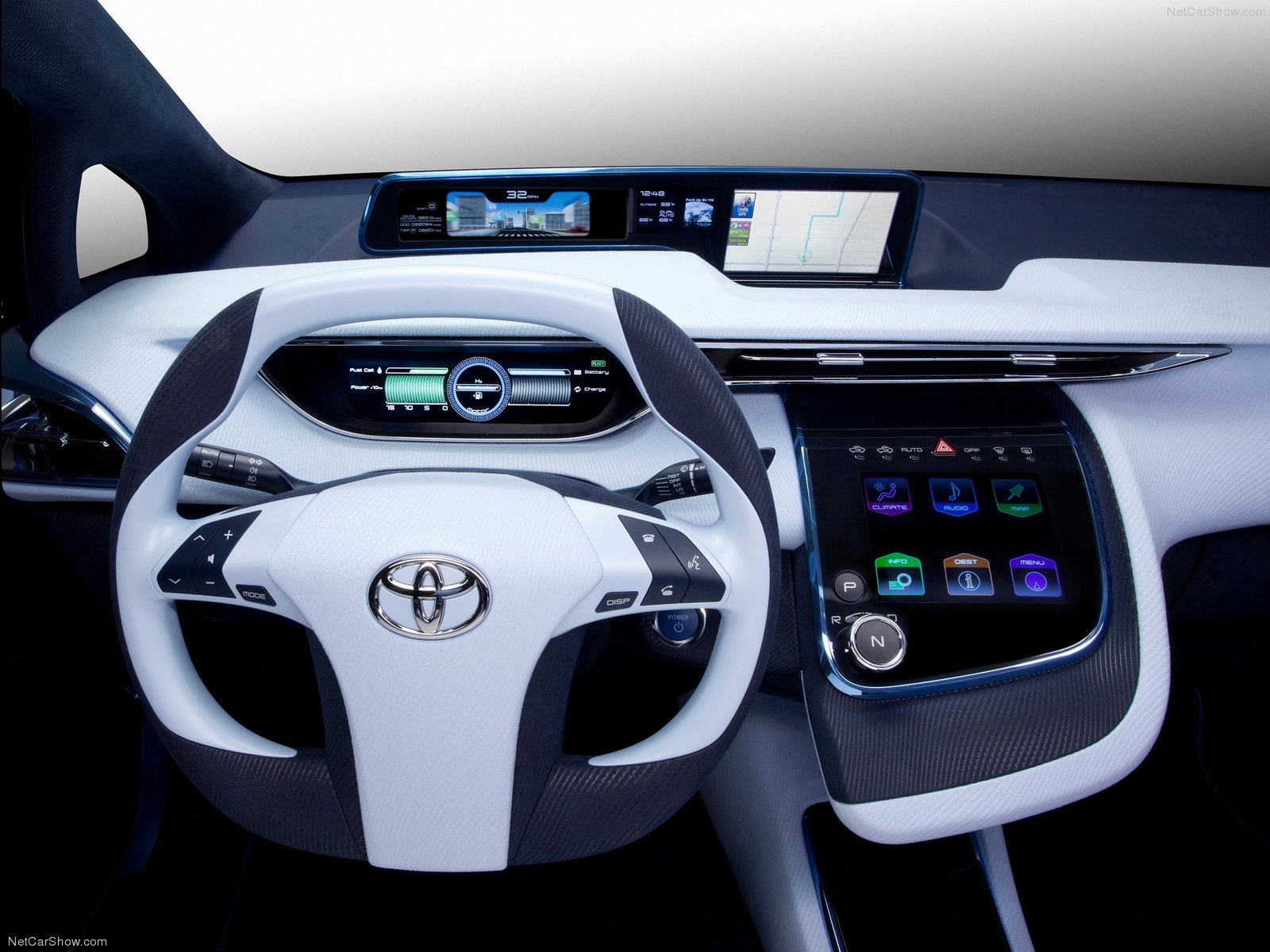 toyota, Fcv r, Concept, Cars, 2012 Wallpaper
