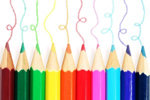 colors, 10, Ten, Pens, Coloring, Kids, Children, Pupil, Drawing