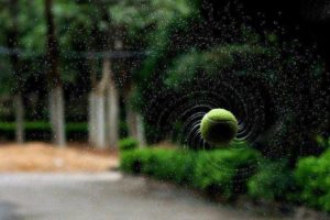 tennis, Ball, Rotation, Water, Spiral