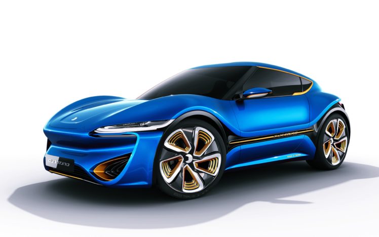 2016, Nanoflowcell, Quantino, Wide, Blue, Cars, Speed, Motors HD Wallpaper Desktop Background