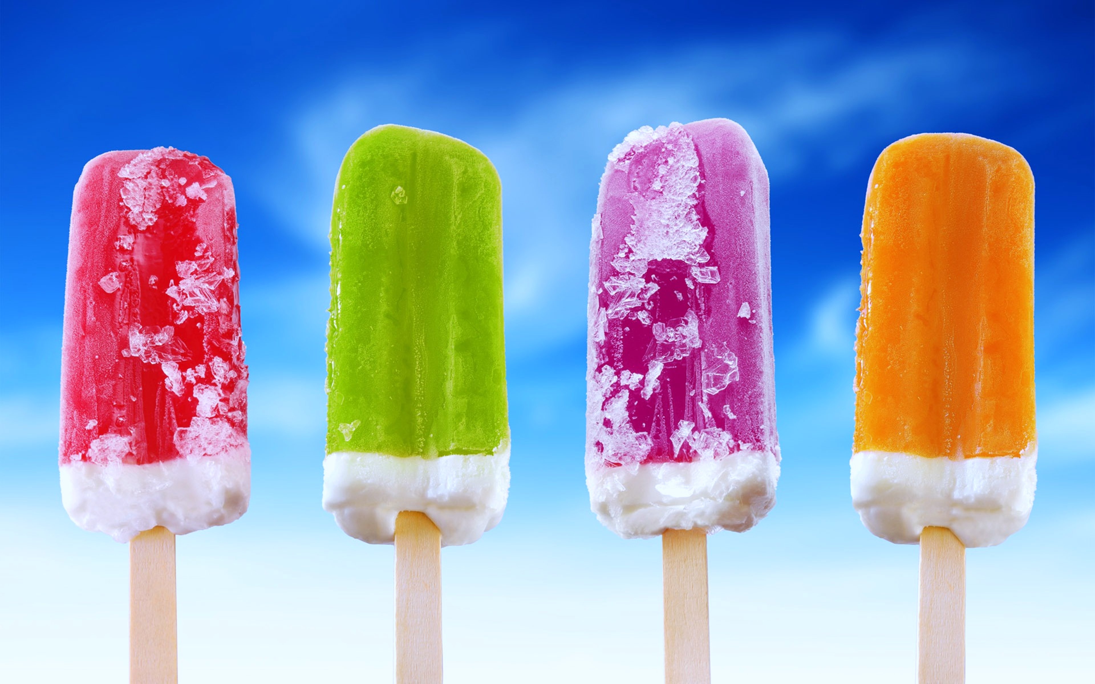 ice, Cream, Sweets, Cold, Summer, Refreshments, Delicious, Sky, Joy Wallpaper