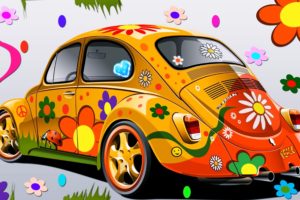 cars, Children, Coloring, Colors, Drawing, Flowers, Kids