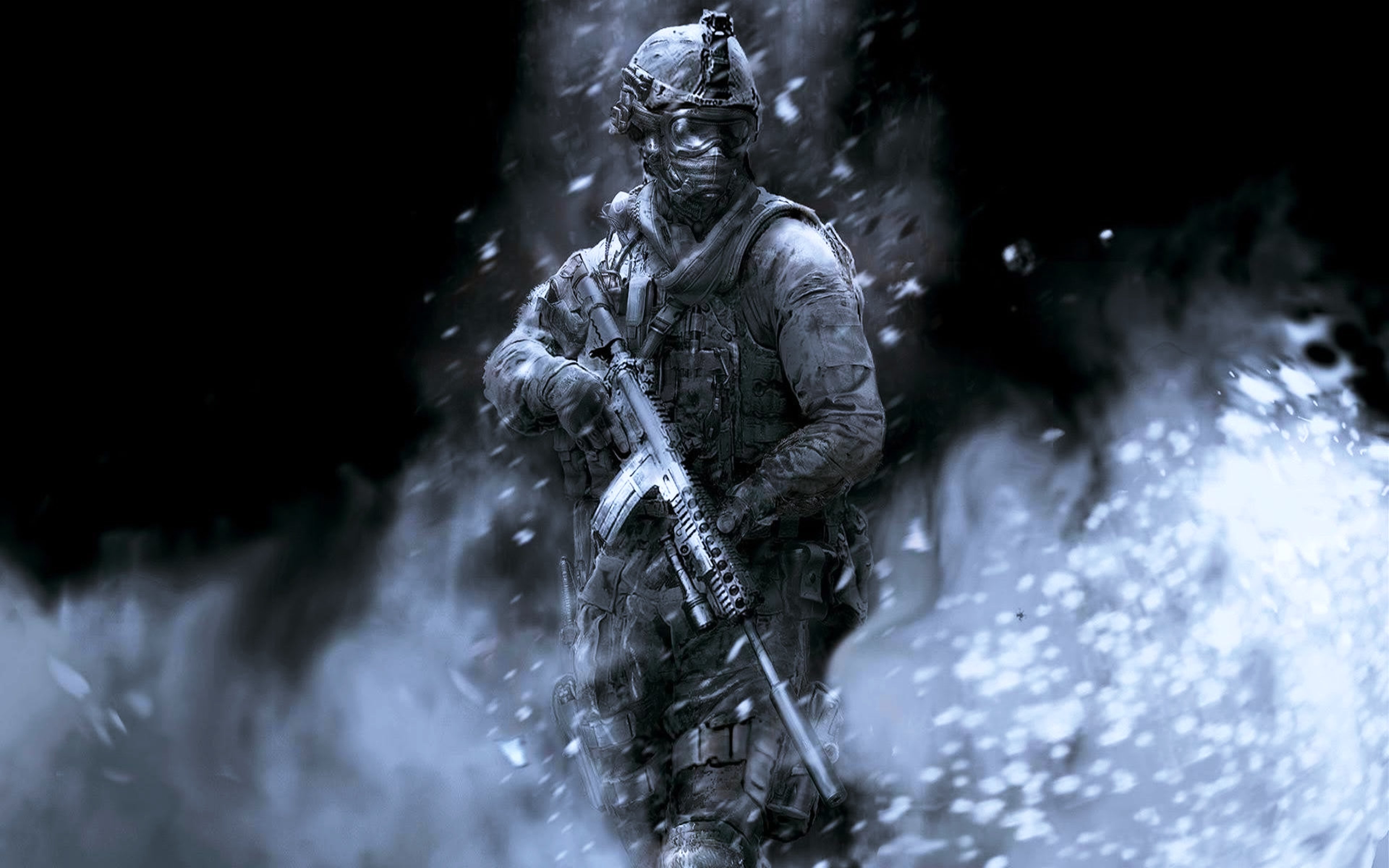 call, Of, Duty, Ghost, Fighter, Gangs, Guns, Military, Soldier, Struggle, Games Wallpaper