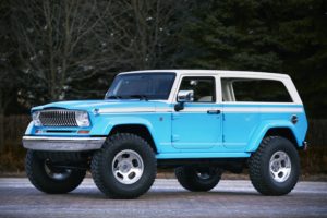 2015, Jeep, Chief, Concept, Blue, Cars, Motors, Speed
