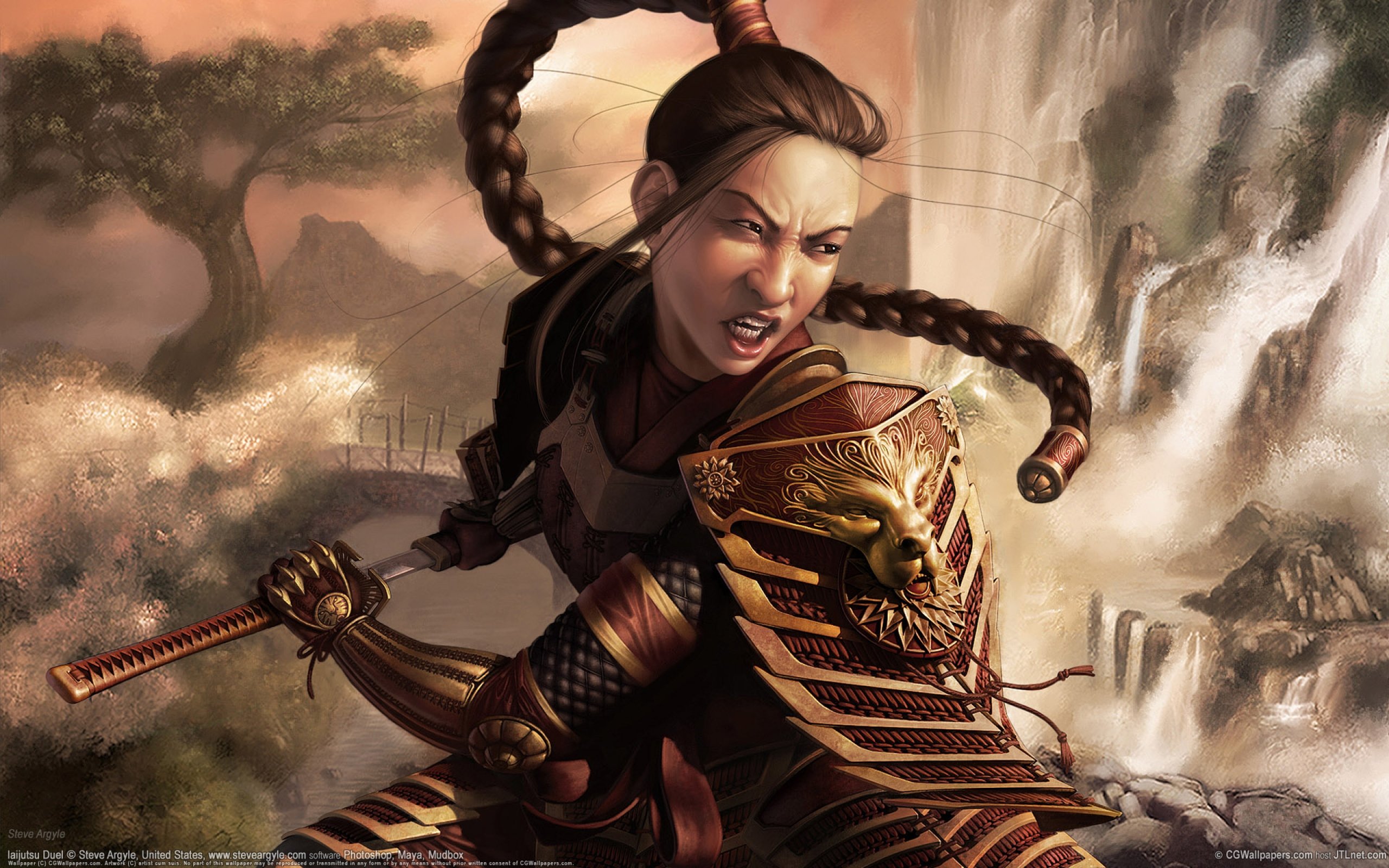 samurai, Warrior, Fantasy, Art, Artwork, Asian Wallpaper