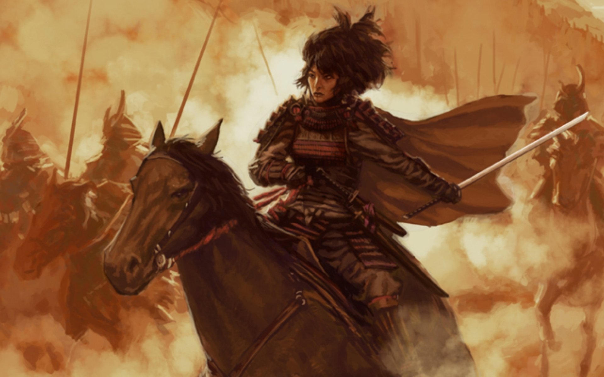 samurai, Warrior, Fantasy, Art, Artwork, Asian Wallpaper
