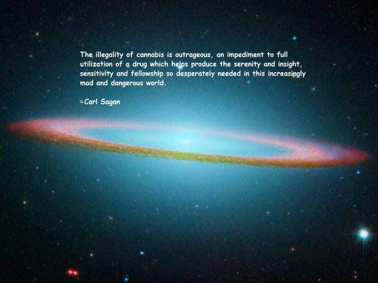 text, Quotes, Marijuana, Carl, Sagan, Sombrero, Galaxy HD Wallpaper Desktop Background