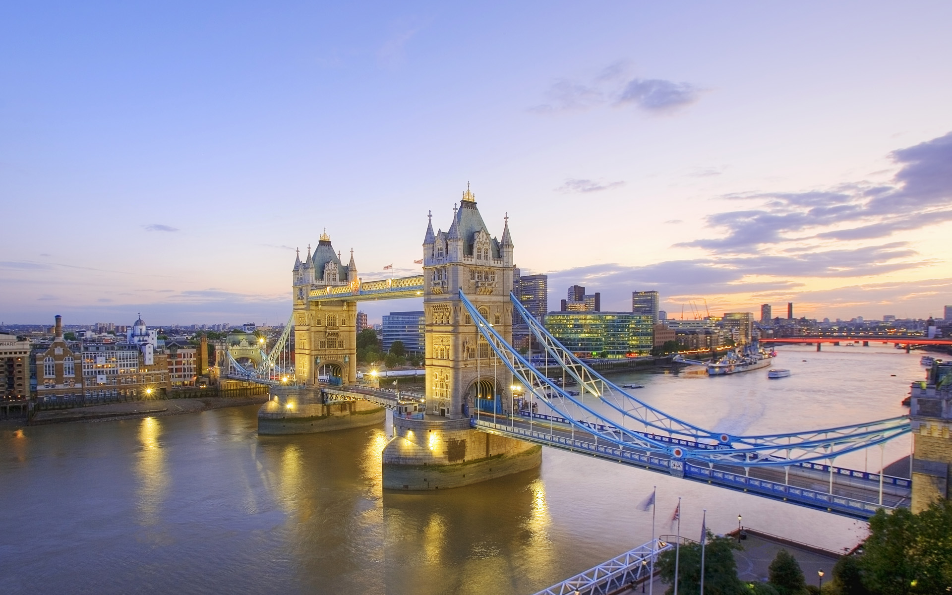 architecture, London, Tower, Bridge Wallpaper