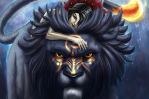 fantasy, Lion, Predator, Art, Artwork
