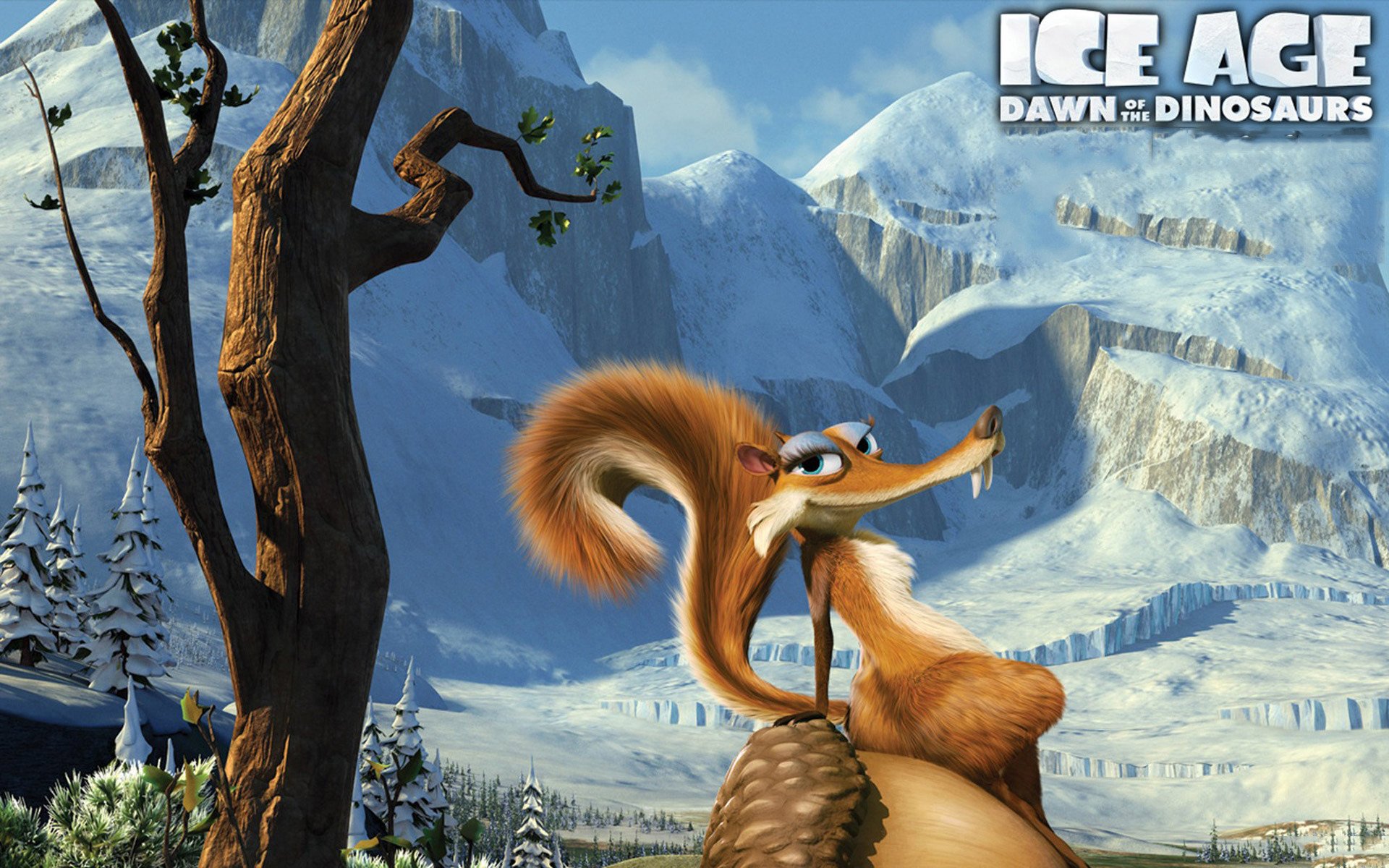 ice age 3 dawn of the dinosaurs Wallpaper
