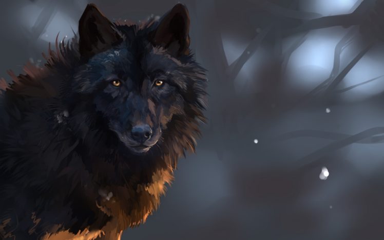 fantasy, Wolf HD Wallpaper Desktop Background